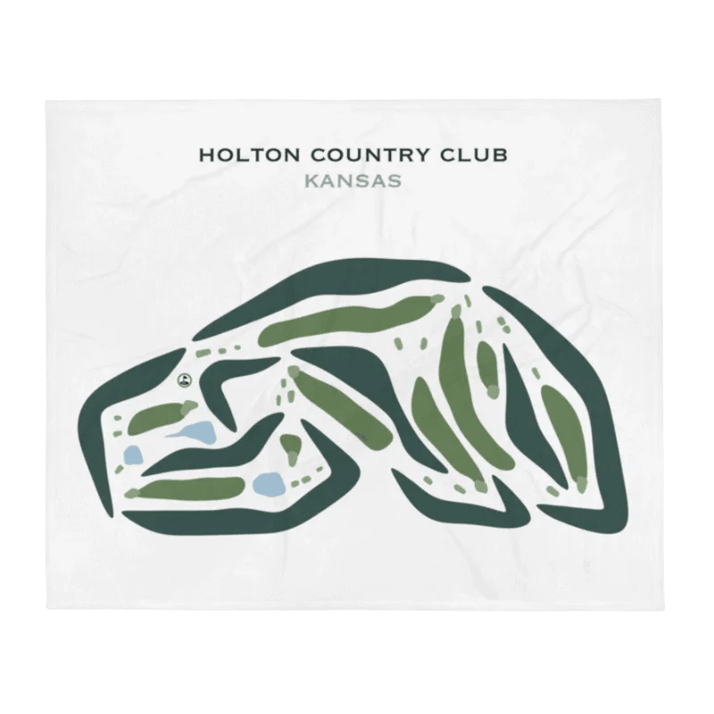 Holton Country Club, Kansas - Printed Golf Courses