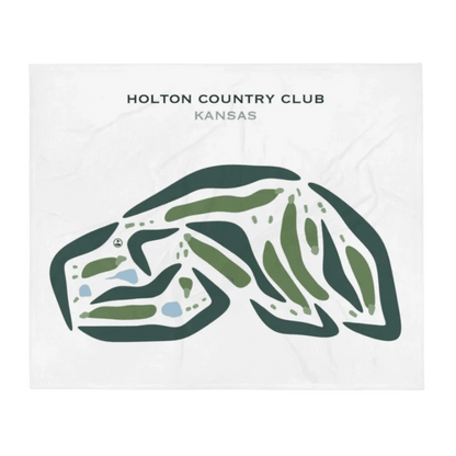 Holton Country Club, Kansas - Printed Golf Courses