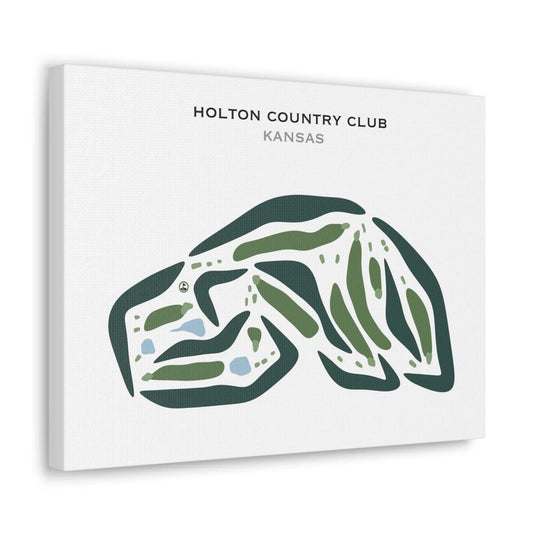 Holton Country Club, Kansas - Printed Golf Courses