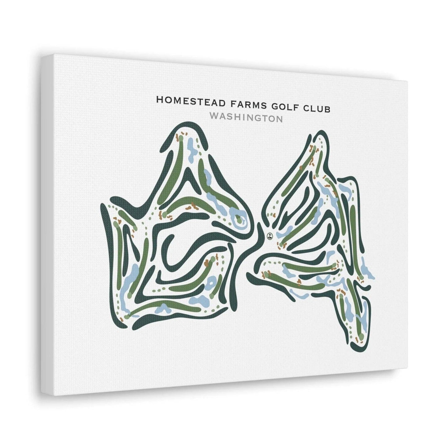 Homestead Farms Golf Club, Washington - Printed Golf Courses
