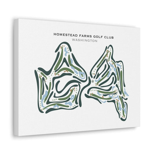 Homestead Farms Golf Club, Washington - Printed Golf Courses