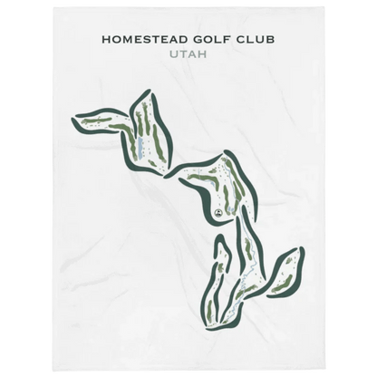 Homestead Golf Club, Utah - Printed Golf Courses