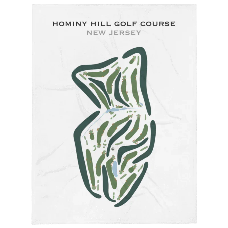 Hominy Hill Golf Course, New Jersey - Printed Golf Courses