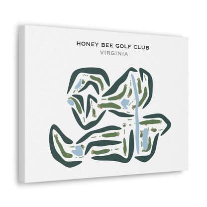 Honey Bee Golf Club, Virginia - Printed Golf Courses