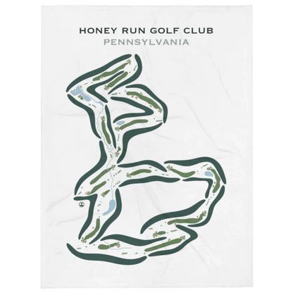 Honey Run Golf Club, Pennsylvania - Printed Golf Courses