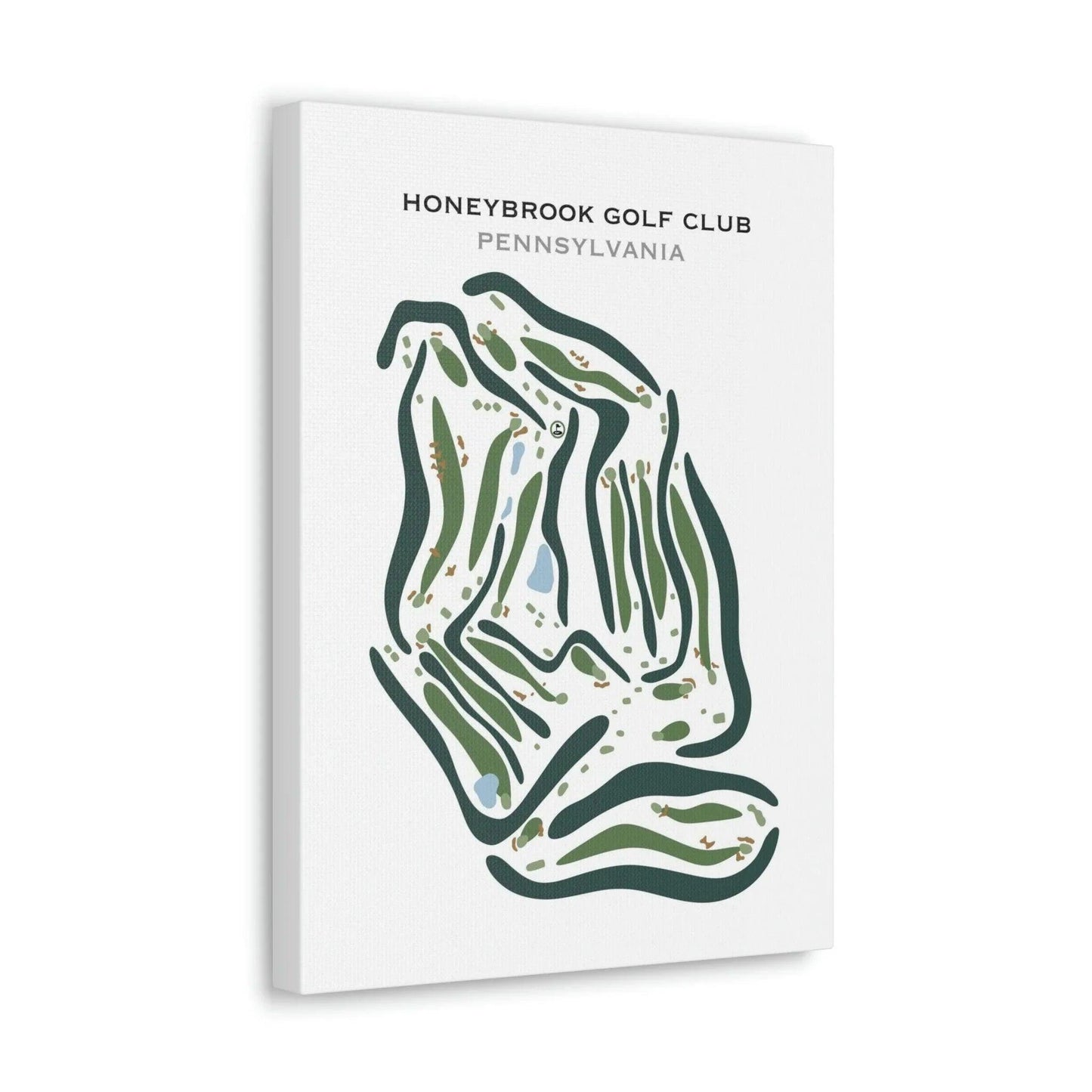 Honeybrook Golf Club, Pennsylvania - Printed Golf Courses