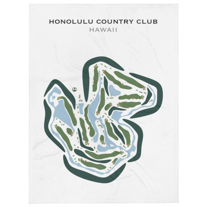 Honolulu Country Club, Hawaii - Printed Golf Courses
