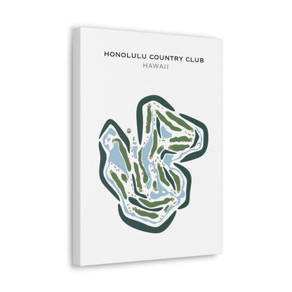 Honolulu Country Club, Hawaii - Printed Golf Courses