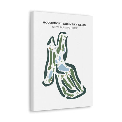 Hoodkroft Country Club, New Hampshire - Printed Golf Course