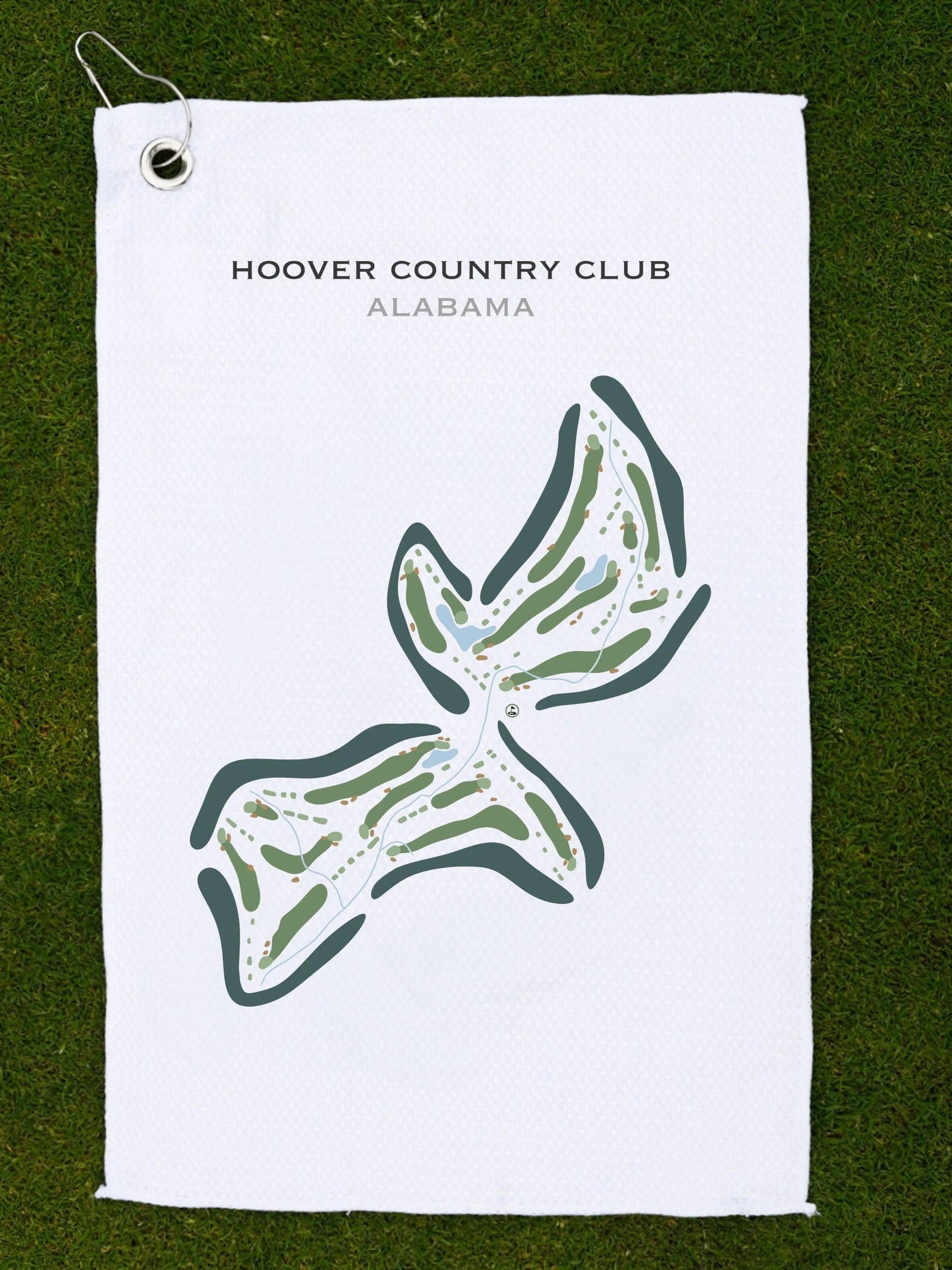Hoover Country Club, Alabama - Printed Golf Course