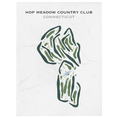 Hop Meadow Country Club, Connecticut - Printed Golf Courses