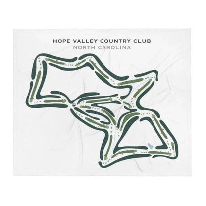 Hope Valley Country Club, North Carolina - Printed Golf Courses