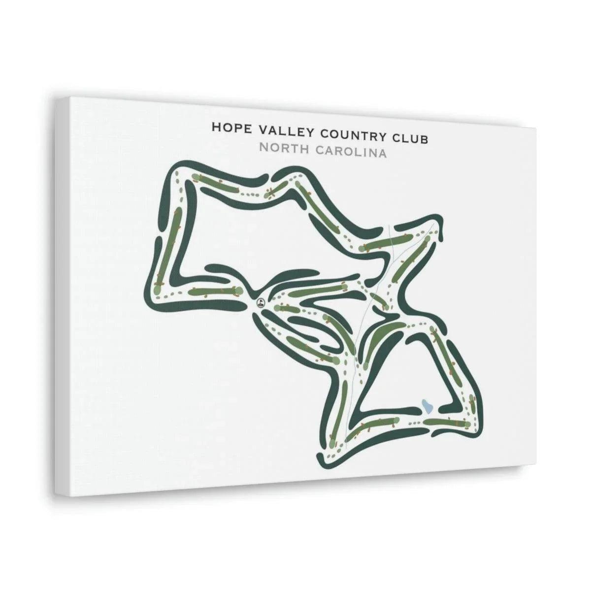 Hope Valley Country Club, North Carolina - Printed Golf Courses