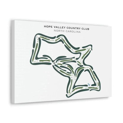 Hope Valley Country Club, North Carolina - Printed Golf Courses