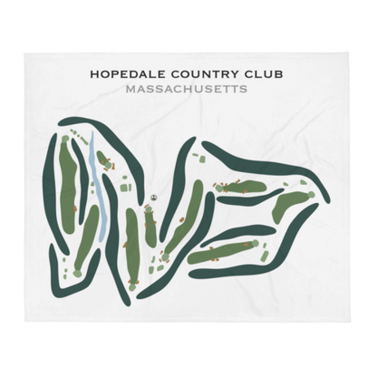 Hopedale Country Club, Massachusetts - Printed Golf Courses
