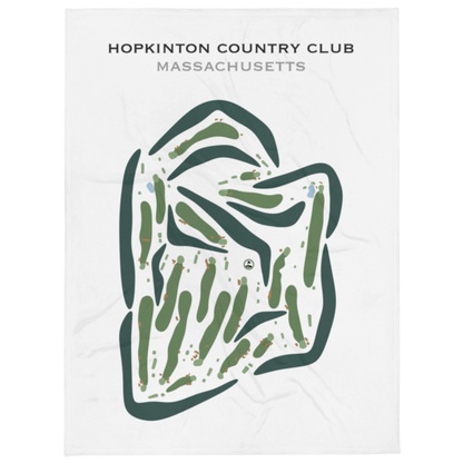 Hopkinton Country Club, Massachusetts - Printed Golf Courses