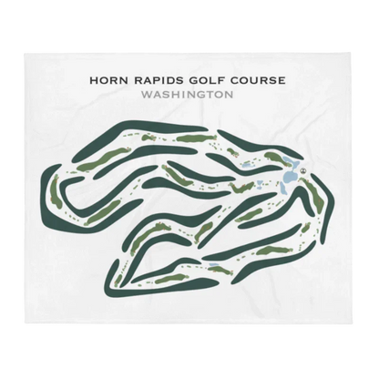 Horn Rapids Golf Course, Washington - Printed Golf Course