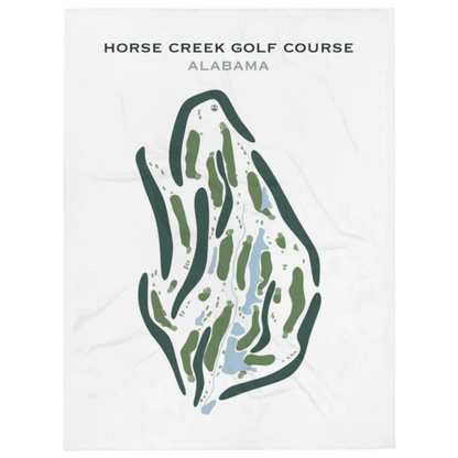Horse Creek Golf Course, Alabama - Printed Golf Courses