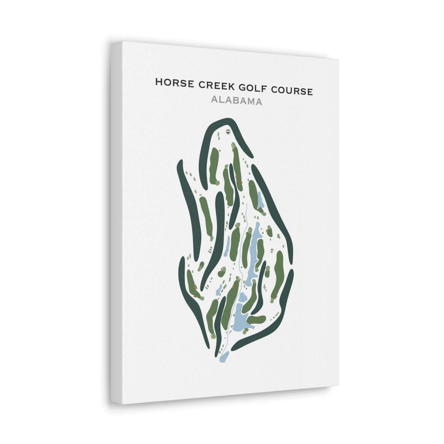Horse Creek Golf Course, Alabama - Printed Golf Courses