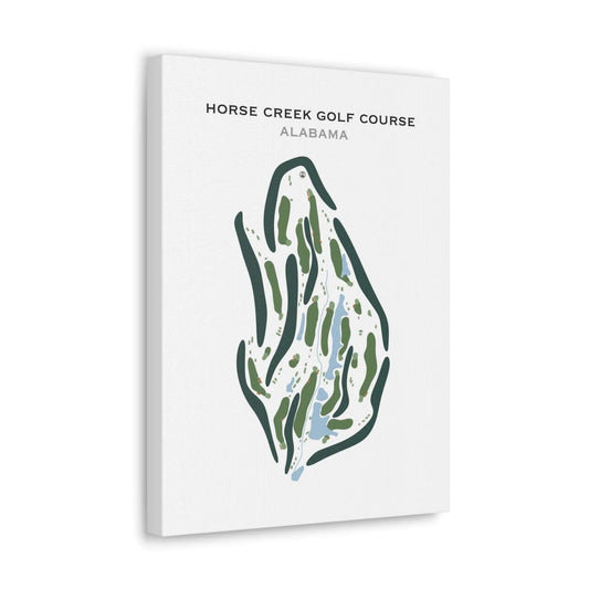 Horse Creek Golf Course, Alabama - Printed Golf Courses