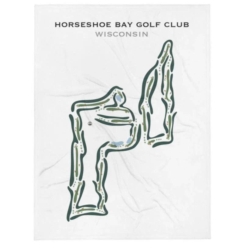 Horseshoe Bay Golf Club, Wisconsin - Printed Golf Courses