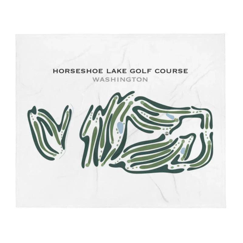 Horseshoe Lake Golf Course, Washington - Printed Golf Courses
