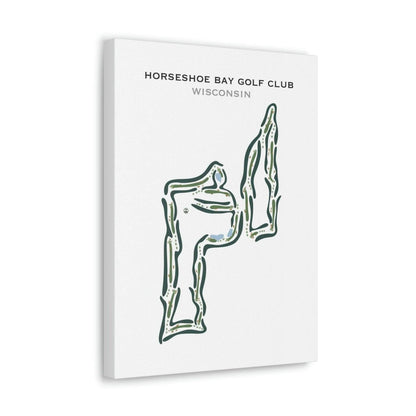 Horseshoe Bay Golf Club, Wisconsin - Printed Golf Courses