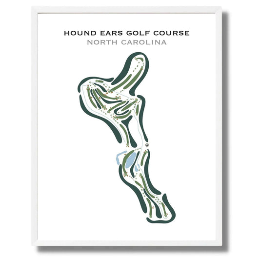 Hound Ears Golf Course, North Carolina - Printed Golf Courses