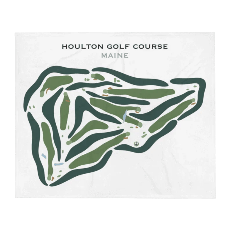 Houlton Country Club, Maine - Printed Golf Courses