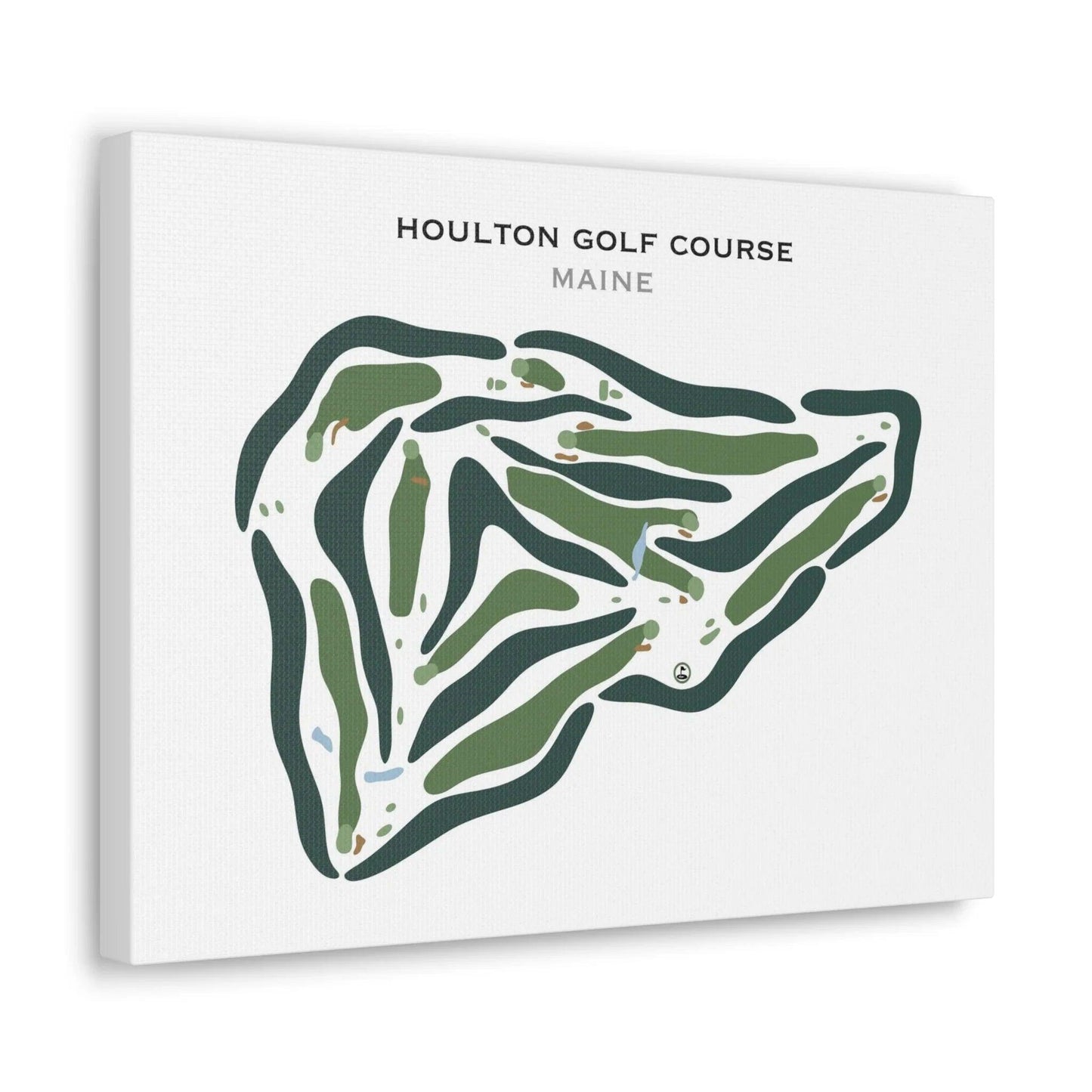 Houlton Country Club, Maine - Printed Golf Courses