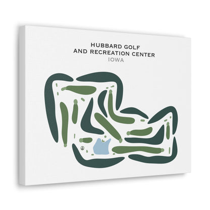 Hubbard Golf & Recreation Center, Iowa - Printed Golf Courses