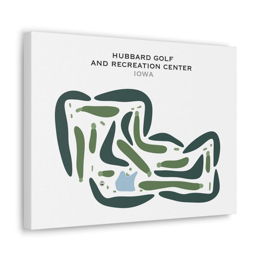 Hubbard Golf & Recreation Center, Iowa - Printed Golf Courses