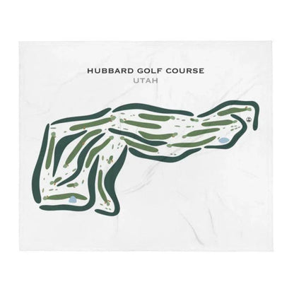 Hubbard Golf Course, Layton Utah - Printed Golf Courses