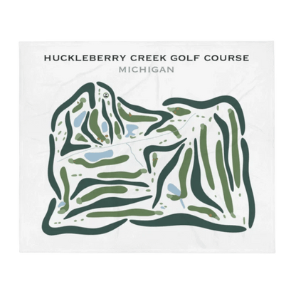 Huckleberry Creek Golf Course, Michigan - Printed Golf Courses