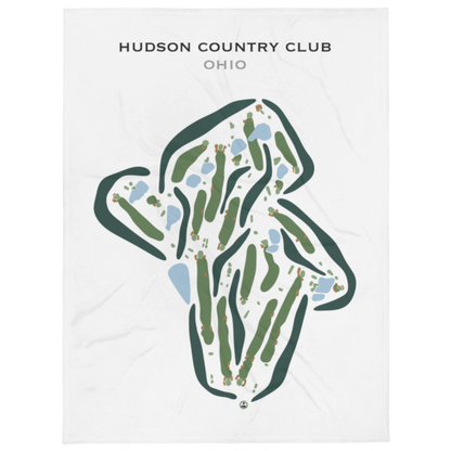 Hudson Country Club, Ohio - Printed Golf Courses