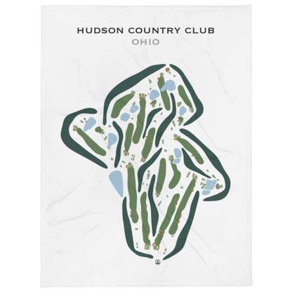 The Country Club of Hudson, Ohio - Printed Golf Courses