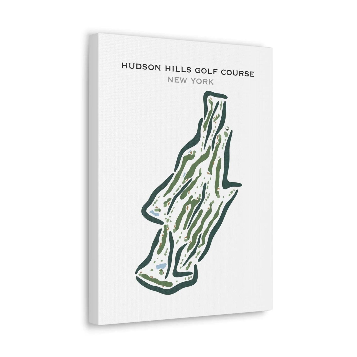 Hudson Hills Golf Course, New York - Printed Golf Courses