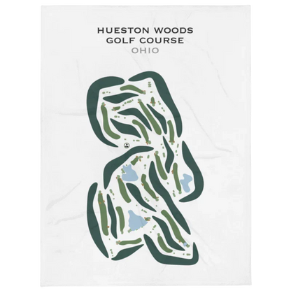 Hueston Woods Golf Course, Ohio - Printed Golf Courses