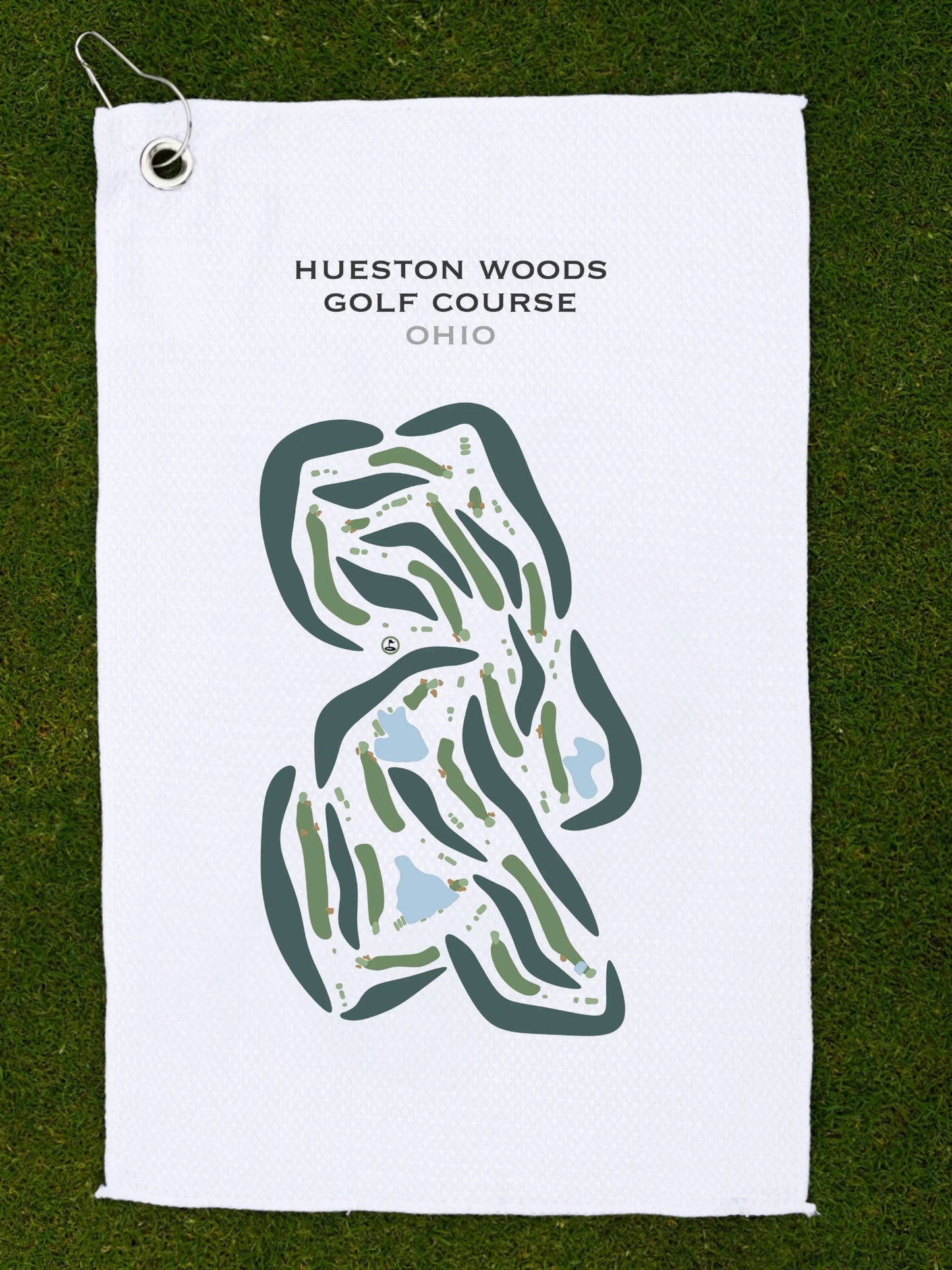Hueston Woods Golf Course, Ohio - Printed Golf Courses