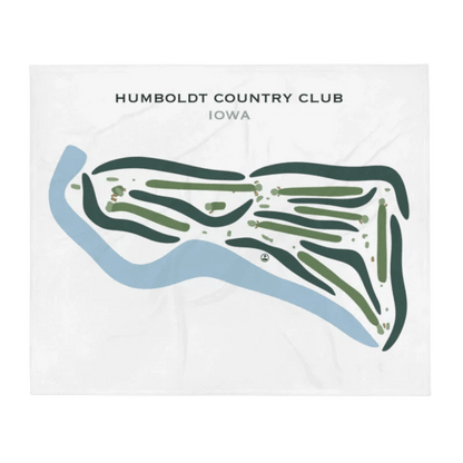 Humboldt Country Club, Iowa - Printed Golf Courses