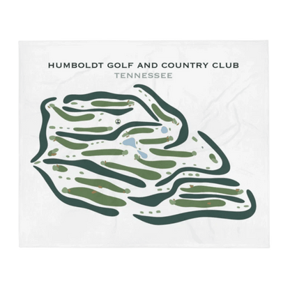 Humboldt Golf and Country Club, Tennessee - Printed Golf Courses