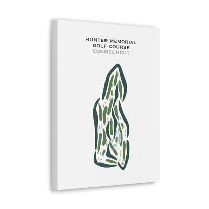Hunter Memorial Golf Course, Connecticut - Printed Golf Courses