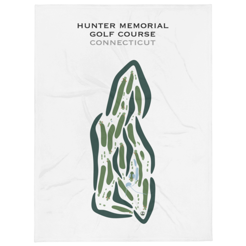 Hunter Memorial Golf Course, Connecticut - Printed Golf Courses