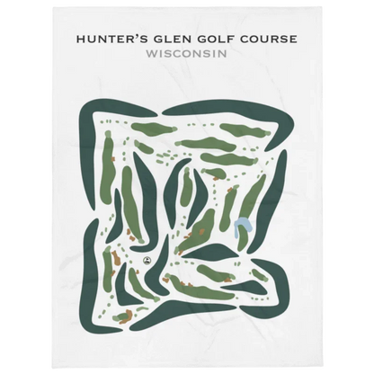 Hunter’s Glen Golf Course, Wisconsin - Printed Golf Courses