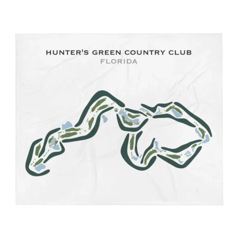 Hunter's Green Country Club, Florida - Printed Golf Courses