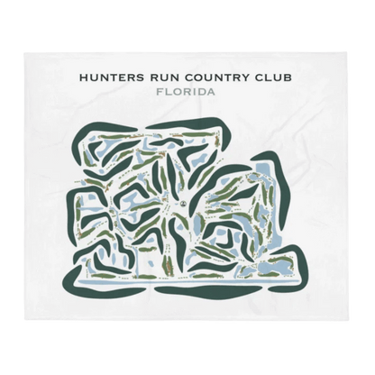 Hunters Run Country Club, Florida - Printed Golf Courses