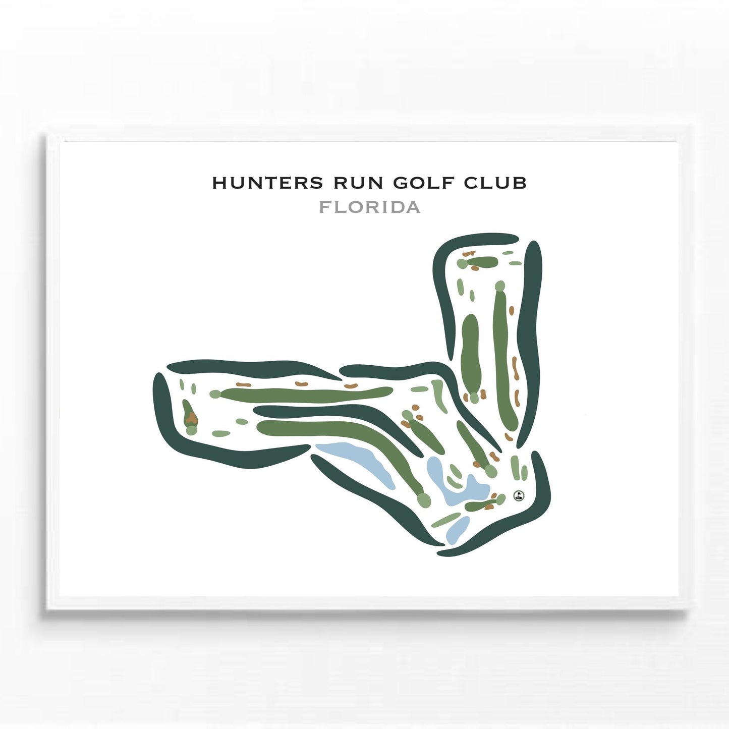 Hunters Run Golf Club, Florida - Printed Golf Courses