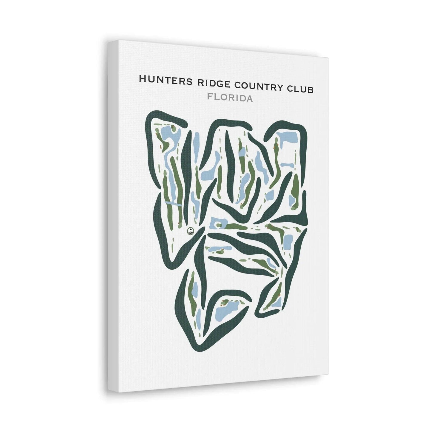 Hunters Ridge Country Club, Florida - Printed Golf Courses