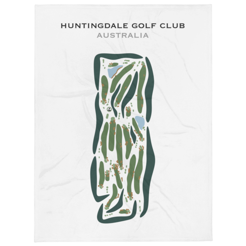Huntingdale Golf Club, Australia - Printed Golf Courses