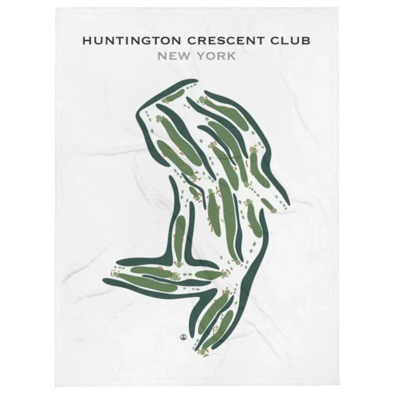 Huntington Crescent Club, New York - Printed Golf Courses